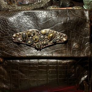 FURLA Leather‎ Crossbody purse one call out BEHIND inside tag